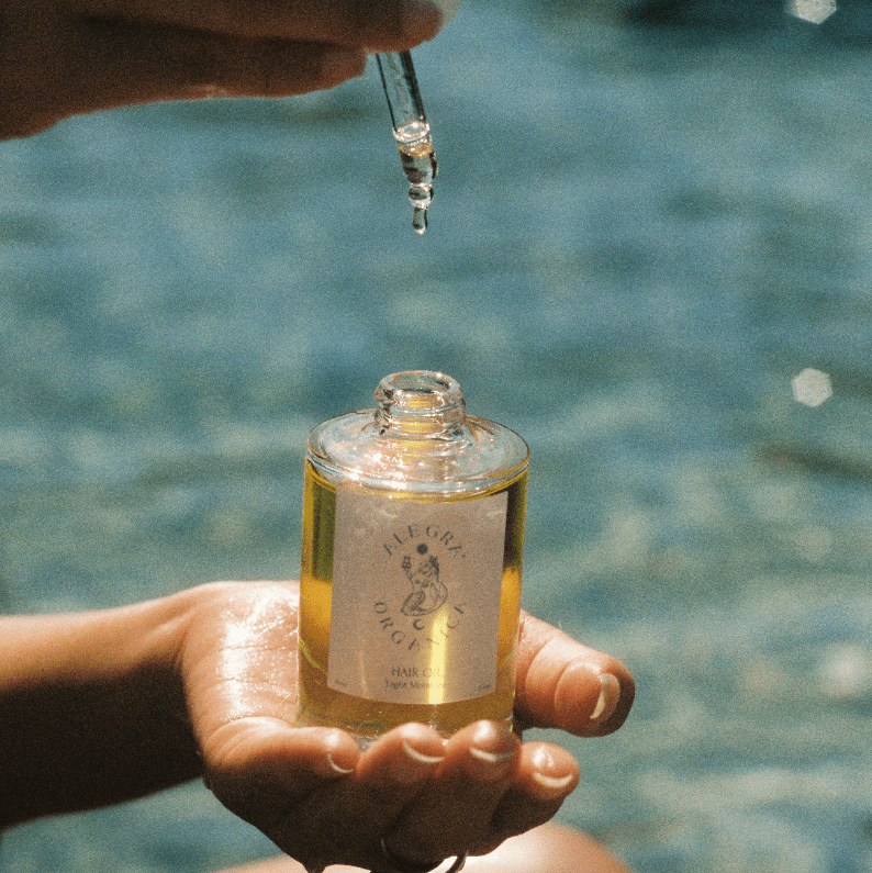 Hair Oil - Light Moisture | Clean Natural Organic Hair Oil | Alegra Organica